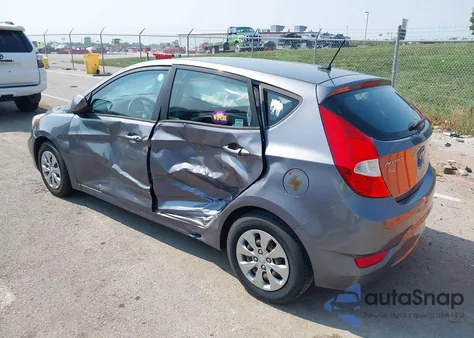2017 Hyundai Accent Se from USA, damaged, VIN KMHCT5AE2HU307441